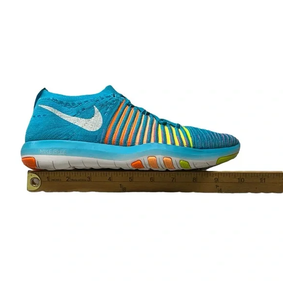 Nike Free Transform Flyknit Womens Size 9 Sneakers Running Gym Training Tennis - Picture 2 of 12
